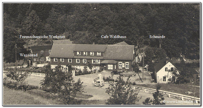 Cafe Waldhaus mit Werkstatt